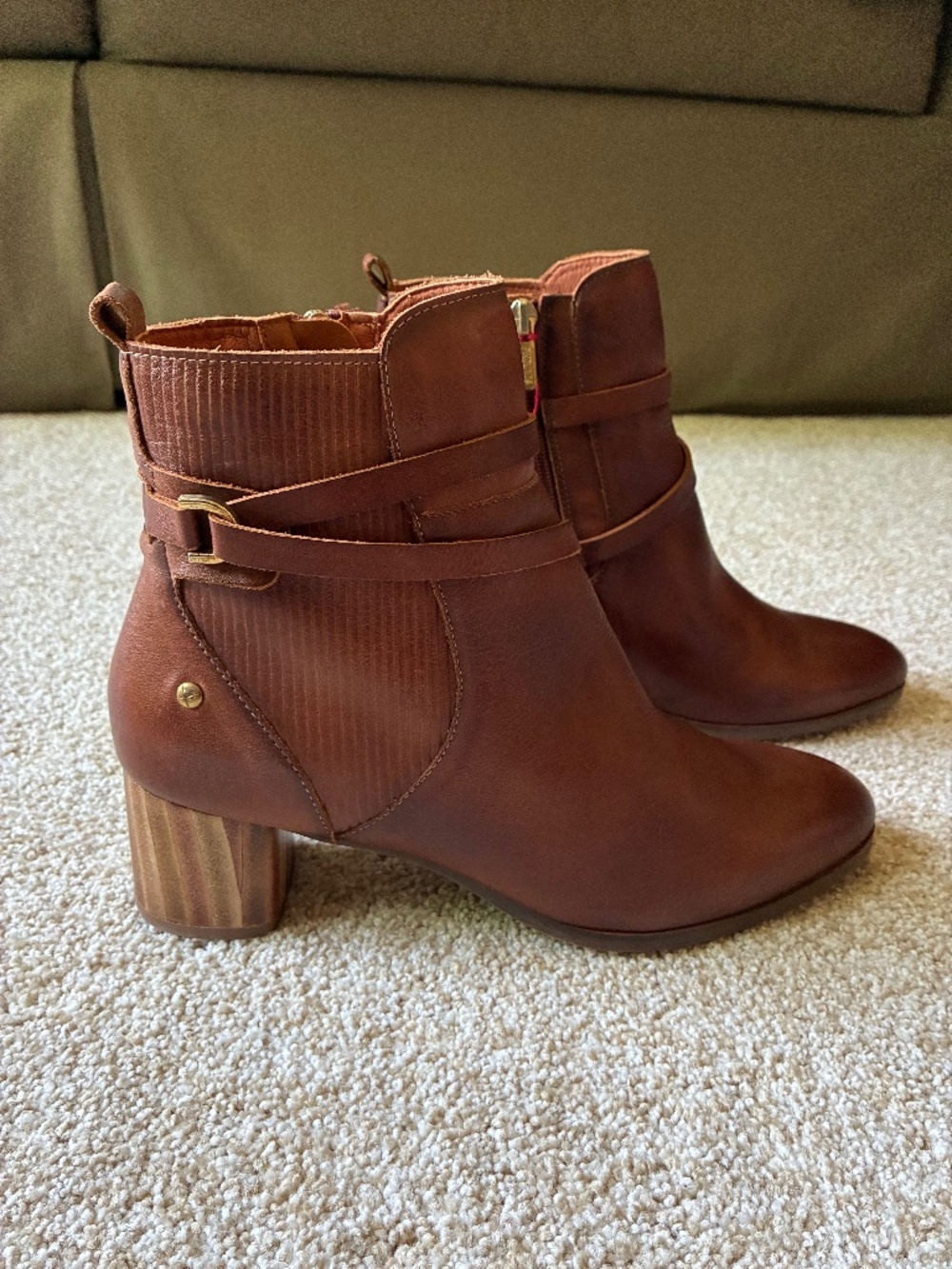 Pikolinos brown ankle boot, size 40